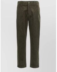 Department 5 - Off Tailored Pants Belt Loops Pockets - Lyst