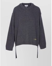 Ganni - Oversized Wool Jumper - Lyst