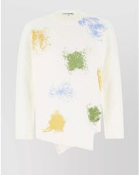 Comme des Garçons - Ribbed Asymmetric Sweater - Lyst