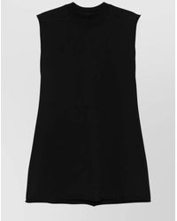 Rick Owens - Cotton Sleeveless Tank Top - Lyst