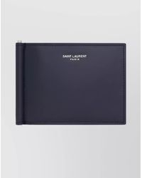 Saint Laurent - Paris Bill Clip Wallet - Lyst