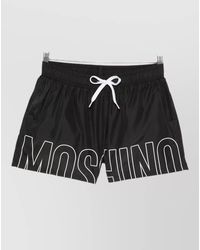 Moschino - Beach Shorts Side Pockets Back Pocket - Lyst
