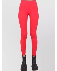 MSGM - Logo Print Leggings - Lyst