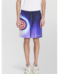 CASABLANCA - Shockwave Silk Shorts - Lyst