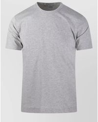 Comme des Garçons - Short Sleeve Crew Neck Plain T-Shirt Top - Lyst