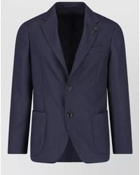 Lardini - Virgin Wool Single-Breasted Suit - Lyst