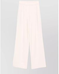 Dries Van Noten - High Waist Pleated Front Wide-Leg Trousers - Lyst