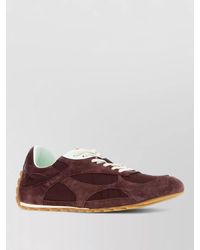 Bottega Veneta - Canvas Suede Orbit Flash Low Top Sneakers - Lyst