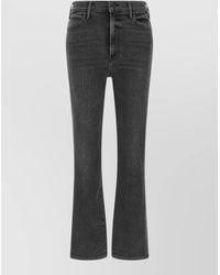 Mother - High Rise Flared Ankle Denim Jeans - Lyst