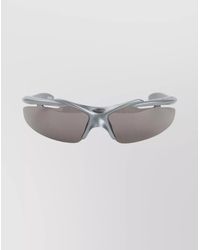 Balenciaga - Turbo D-Frame Wraparound Sunglasses - Lyst