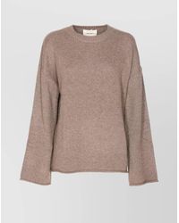 Lisa Yang - Cashmere Ribbed Crew-Neck Oversized Jumper - Lyst