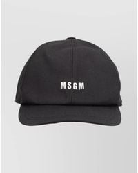 MSGM - Cotton Baseball Cap - Lyst