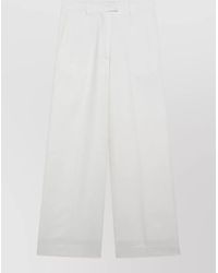 Frankie Shop - Brickell Wool Blend Trousers Wide Leg - Lyst