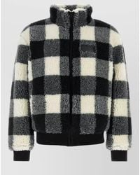 Givenchy - Checkered Pile Jacket Casual Style - Lyst