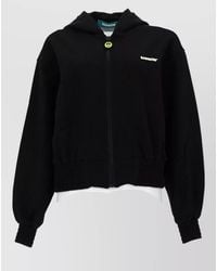 Barrow - Hooded Zip Jacket Ribbed Cuffs Hem - Lyst