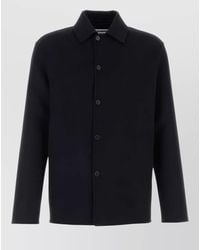 Jil Sander - Cashmere Wool Shirt Jacket - Lyst