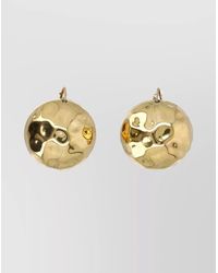 Patou - Brass Sphere Earrings - Lyst