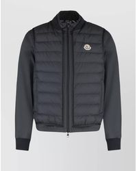 Moncler - Short High Collar Quilted Jacket - Lyst