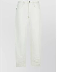 Jil Sander - Cotton Straight-Leg Jeans - Lyst