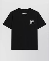 MM6 by Maison Margiela - Graphic Print Cotton T-Shirt - Lyst