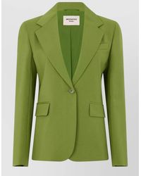 Weekend by Maxmara - Virgin Wool Single-Breasted Jacket - Lyst