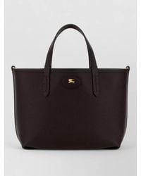 Burberry - Bloomsbury Mini Leather Reversible Shoulder Bag - Lyst
