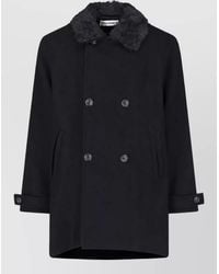 Our Legacy - Virgin Wool Double-Breasted Coat - Lyst