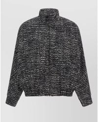DARKPARK - Virgin Wool Bouclé Bomber Jacket - Lyst
