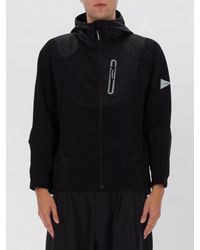 and wander - Nylon Hooded Jacket - Lyst