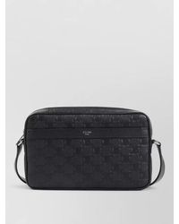 Celine - Horizontal Messenger Handbag Embossed Design - Lyst