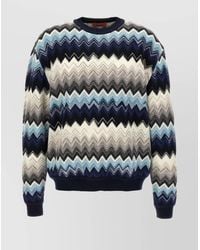 Missoni - Wool Cotton Sweater - Lyst