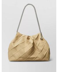 Tory Burch - Fleming Nylon Hobo Shoulder Bag Chain - Lyst