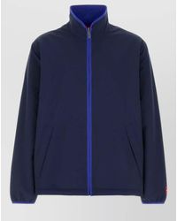 The North Face - Nylon Reversible Jacket High Collar Pockets - Lyst