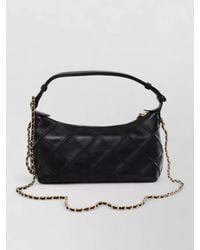 Tory Burch - Fleming Mini Lamb Leather Quilted Cross-Body Bag - Lyst
