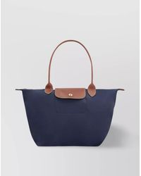Longchamp - Recycled Canvas Tote Bag - Lyst