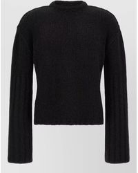 Rick Owens - Cashmere Silk Gauze Knit Relaxed-Fit Crew-Neck Jumper - Lyst
