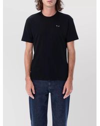 COMME DES GARÇONS PLAY - Heart Crew Neck Short Sleeve Top - Lyst