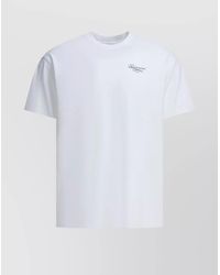 Givenchy - Cotton Logo Print Regular Fit Short Sleeve T-Shirt - Lyst