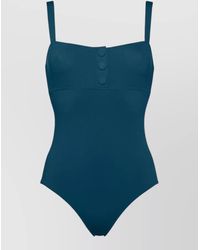 Eres - Dahabiya Square Neckline One Piece Swimsuit - Lyst