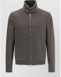 Brunello Cucinelli - Wool Single-Breasted Coat - Lyst