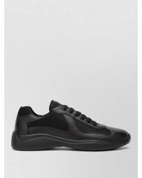 Prada - Technical Sneakers Mesh Panels Rubber Sole - Lyst