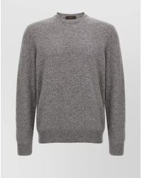 Zanone - Virgin Wool Crewneck Jumper - Lyst