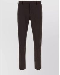 PT Torino - Cotton Trousers With Front And Back Pockets - Lyst