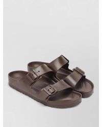 Birkenstock - Slide Sandals Open Toe Flat Sole - Lyst