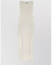 LeKasha - Beach Dress Cover Up Sheer Side Ties - Lyst