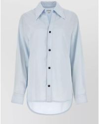 Bottega Veneta - Relaxed-Fit Twill Shirt - Lyst