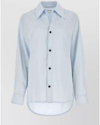 Bottega Veneta - Twill Relaxed-Fit Shirt - Lyst