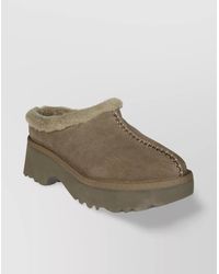 UGG - Chunky Sole Stitch Detailing Mules - Lyst