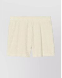 Tory Burch - Jacquard Logo Knee-Length Shorts - Lyst