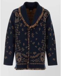 Alanui - Cashmere Bandana Cardigan Shawl Collar - Lyst